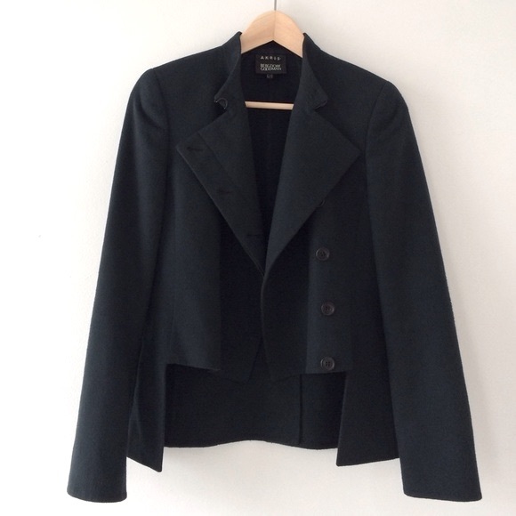 Akris double-faced cashmere jacket. Sz. 4 - Picture 2 of 4